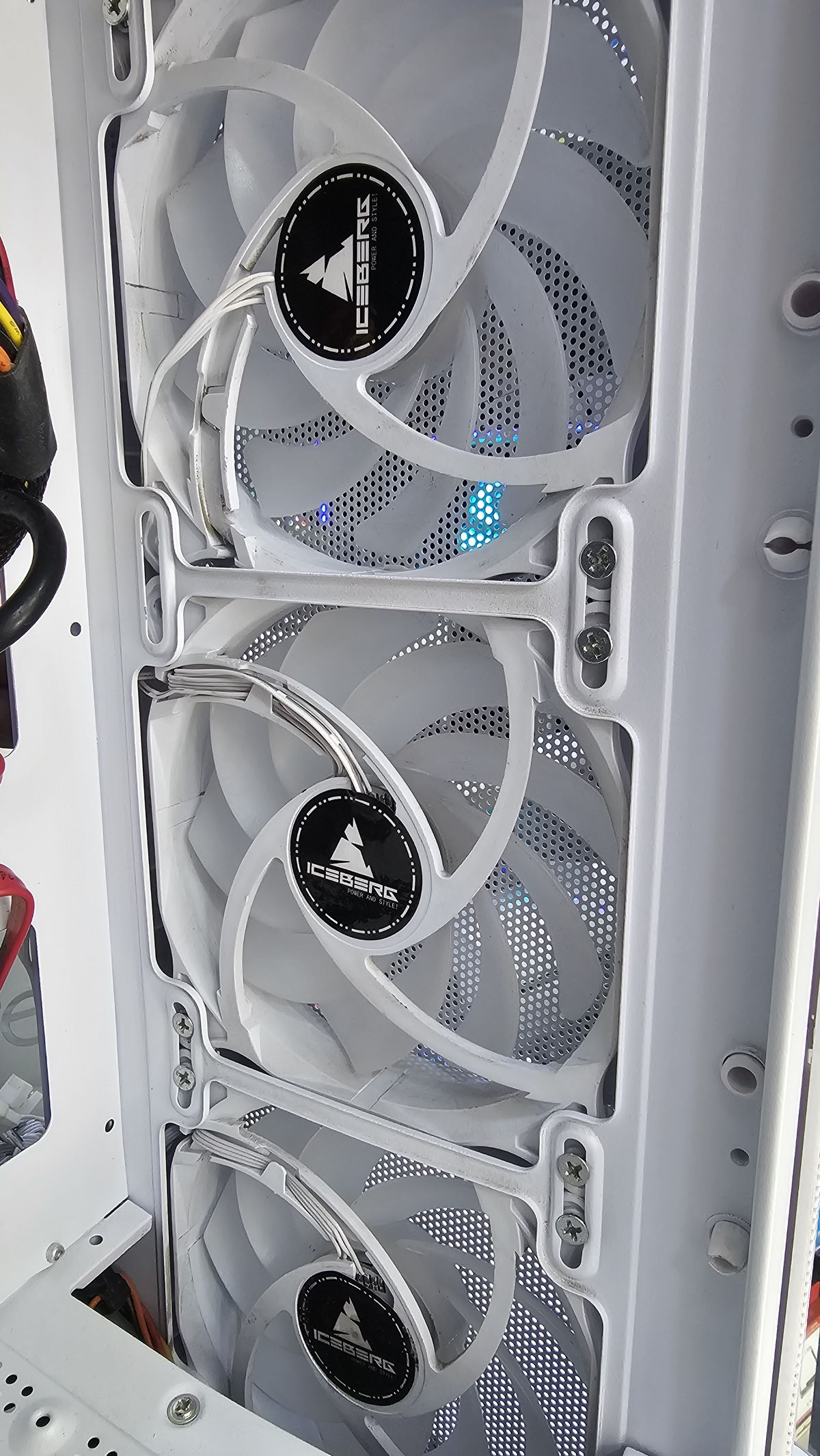 Ventiladores después de la limpieza